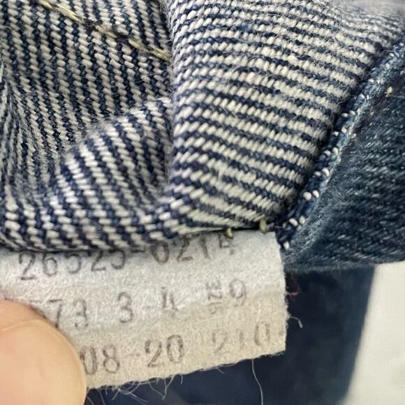 Vintage Levi’s 573 Mom High Waisted Creased Jeans Size 9 - Picture 9 of 10